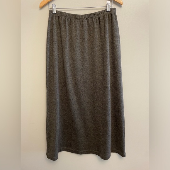LL Bean Vintage Women’s Knit midi maxi Skirt Medium - Picture 4 of 9